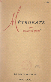 eBook, Métrobate, Julliard (réédition numérique FeniXX)