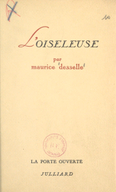 eBook, L'oiseleuse, Julliard (réédition numérique FeniXX)