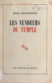 eBook, Les vendeurs du Temple, Les Éditions de Minuit (réédition numérique FeniXX)