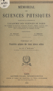 E-book, Propriétés optiques des lames minces solides, Dunod (réédition numérique FeniXX)