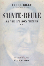 E-book, Sainte-Beuve, sa vie et son temps (2) : L'épicurien, 1848-1869, Flammarion (réédition numérique FeniXX)