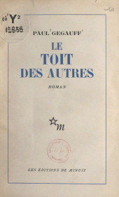 eBook, Le toit des autres, Les Éditions de Minuit (réédition numérique FeniXX)