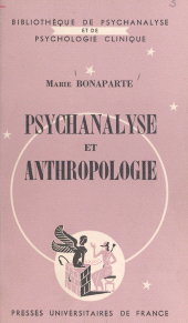 E-book, Psychanalyse et anthropologie, Presses universitaires de France (réédition numérique FeniXX)
