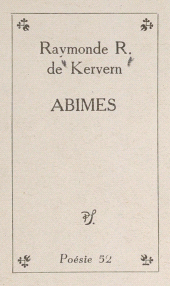 eBook, Abîmes, Seghers (réédition numérique FeniXX)