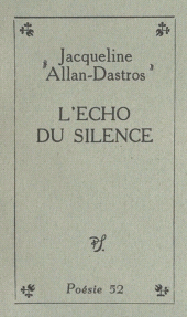 E-book, L'écho du silence, Seghers (réédition numérique FeniXX)