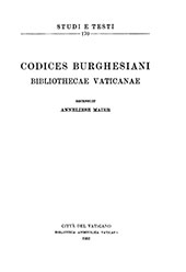 eBook, Codices Burghesiani Bibliothecae Vaticanae, Biblioteca apostolica vaticana