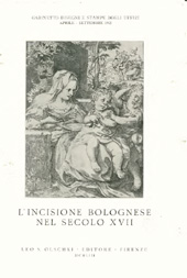 E-book, L'incisione bolognese nel secolo XVII : aprile-settembre 1953, L.S. Olschki