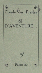 E-book, Si d'aventure..., Seghers (réédition numérique FeniXX)