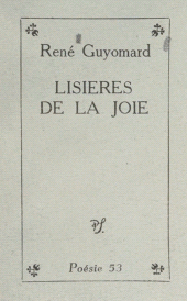 E-book, Lisières de la joie, Seghers (réédition numérique FeniXX)