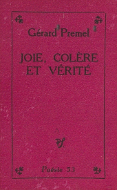 E-book, Joie, colère et vérité, Seghers (réédition numérique FeniXX)