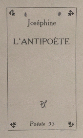 E-book, L'antipoète, Seghers (réédition numérique FeniXX)
