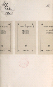 E-book, Moitié, moitié, Seghers (réédition numérique FeniXX)