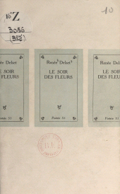 E-book, Le soir des fleurs, Seghers (réédition numérique FeniXX)
