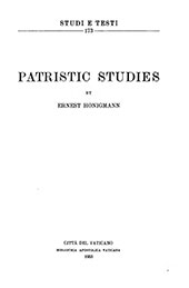 eBook, Patristic studies, Honigmann, Ernest, Biblioteca apostolica vaticana