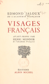 eBook, Visages français, Albin Michel (réédition numérique FeniXX)