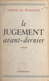 E-book, Le jugement avant-dernier, Calmann-Lévy (réédition numérique FeniXX)