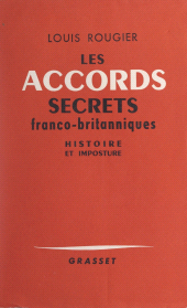 E-book, Les accords secrets franco-britanniques de l'automne 1940 : Histoire et imposture, Grasset (réédition numérique FeniXX)