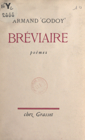 eBook, Bréviaire, Grasset (réédition numérique FeniXX)