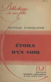 E-book, Étoile d'un soir, Hachette (réédition numérique FeniXX)