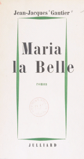 E-book, Maria la Belle, Julliard (réédition numérique FeniXX)