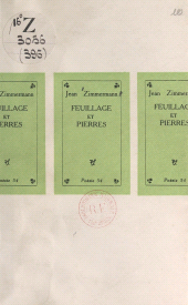 E-book, Feuillage et pierres, Seghers (réédition numérique FeniXX)