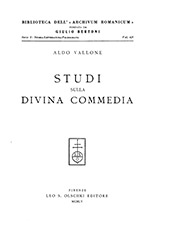 eBook, Studi sulla Divina Commedia, Vallone, Aldo, 1916-, L.S. Olschki