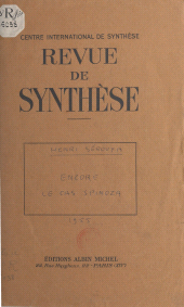 eBook, Encore le cas Spinoza, Albin Michel (réédition numérique FeniXX)