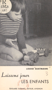E-book, Laissons jouer les enfants, Aubanel (réédition numérique FeniXX)