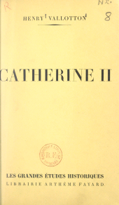 E-book, Catherine II, Fayard (réédition numérique FeniXX)