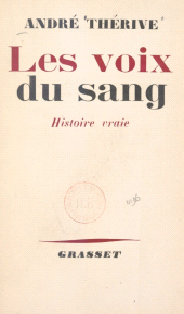 E-book, Les voix du sang : Histoire vraie, Grasset (réédition numérique FeniXX)