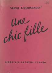 E-book, Une chic fille, Fayard (réédition numérique FeniXX)