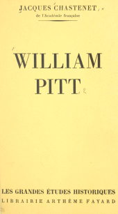E-book, William Pitt, Fayard (réédition numérique FeniXX)