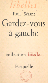 E-book, Gardez-vous à gauche, Grasset (réédition numérique FeniXX)
