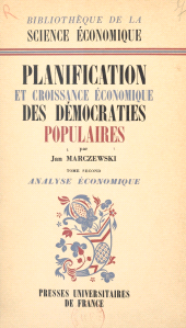 eBook, Planification et croissance économique des démocraties populaires (2). Analyse économique, Presses universitaires de France (réédition numérique FeniXX)
