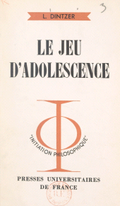 eBook, Le jeu d'adolescence, Presses universitaires de France (réédition numérique FeniXX)