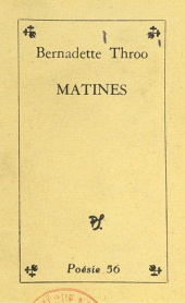eBook, Matines, Seghers (réédition numérique FeniXX)