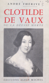 eBook, Clotilde de Vaux : Ou La déesse morte, Albin Michel (réédition numérique FeniXX)