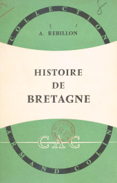 eBook, Histoire de Bretagne, Armand Colin (réédition numérique FeniXX)