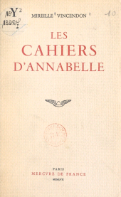 E-book, Les cahiers d'Annabelle, Mercure de France (réédition numérique FeniXX)