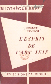 eBook, L'esprit de l'art juif, Les Éditions de Minuit (réédition numérique FeniXX)