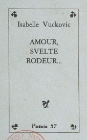 E-book, Amour, svelte rôdeur..., Seghers (réédition numérique FeniXX)