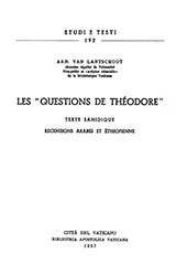 eBook, Les Questions de Theodore : texte sahidique ; recensions arabes et ethiopienne, Van Lantschoot, Arnold, Biblioteca apostolica vaticana