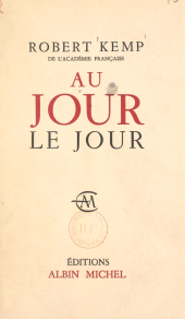 E-book, Au jour le jour, Albin Michel (réédition numérique FeniXX)