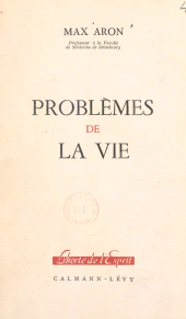 E-book, Problèmes de la vie, Calmann-Lévy (réédition numérique FeniXX)