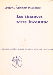 E-book, Les finances, terre inconnue, Fayard (réédition numérique FeniXX)