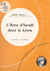 eBook, La Bible, livre de Dieu, livre des hommes (6) : L'âme d'Israël dans le livre, Fayard (réédition numérique FeniXX)