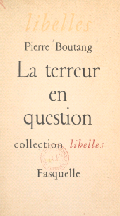 eBook, La terreur en question : Lettre à Gabriel Marcel, Grasset (réédition numérique FeniXX)