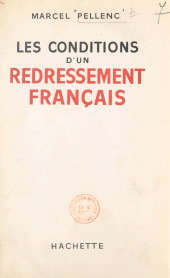 E-book, Les conditions d'un redressement français, Hachette (réédition numérique FeniXX)