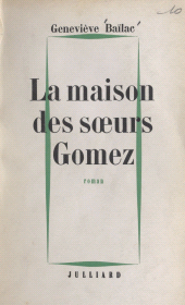 E-book, La maison des soeurs Gomez, Julliard (réédition numérique FeniXX)