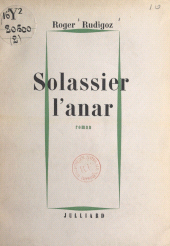 E-book, Solassier l'anar, Julliard (réédition numérique FeniXX)